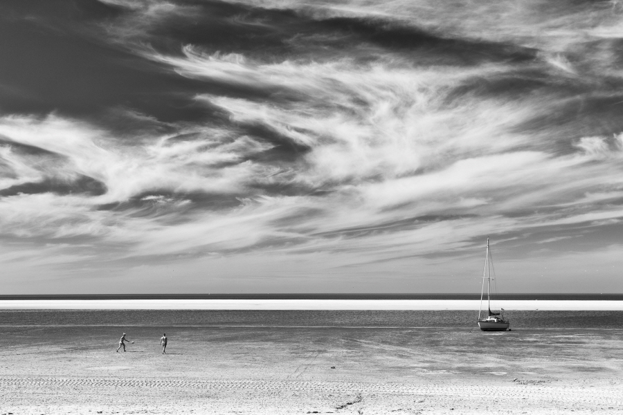 08 Spiekeroog-Auf dem Weststrand 1 sw